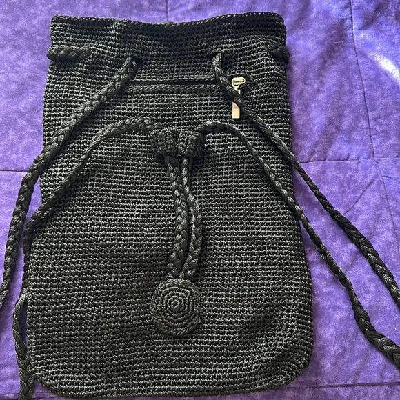 💖Crochet boho backpack. - Picture 1 of 5